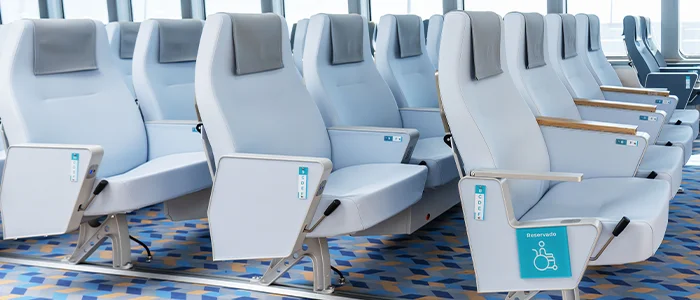 Butaca Sirena est&aacute;ndar Margarita Salas Balearia