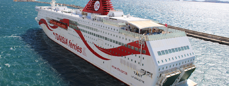 CTN Ferries Tanit: el mayor cruise-ferry de la compa&ntilde;&iacute;a navegando en el Mediterr&aacute;neo entre T&uacute;nez y Europa
