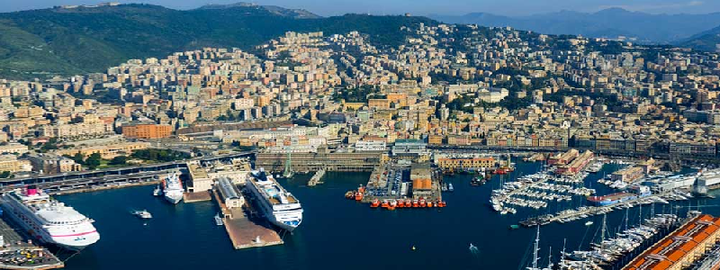 GNV: terminal y operaci&oacute;n de embarque en el puerto de G&eacute;nova