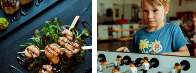 Nouris Elbahr Ferries: restaurante y cafeter&iacute;a a bordo con men&uacute; halal en la traves&iacute;a Marsella&ndash;Argel