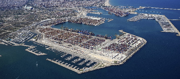 Terminales de pasajeros del puerto de Valencia (muelles y accesos)