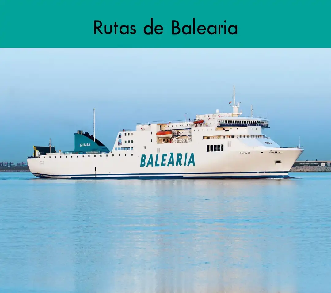 Balearia: rutas entre península y Baleares